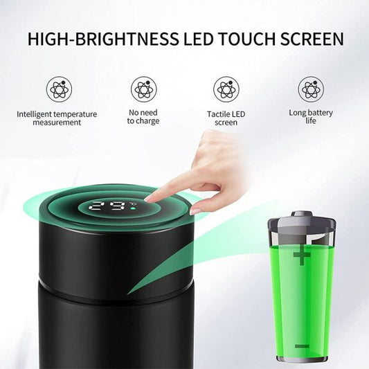 Smart Temperature Display Vacuum Flask