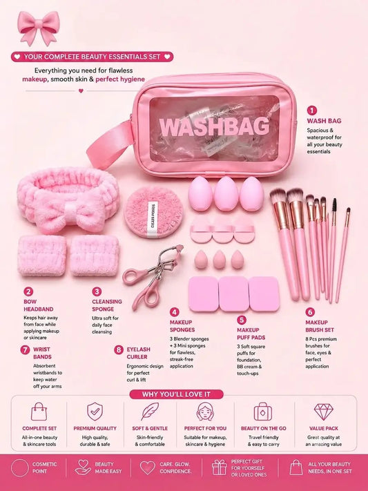 Complete Beauty Essentials Kit – 8 in 1